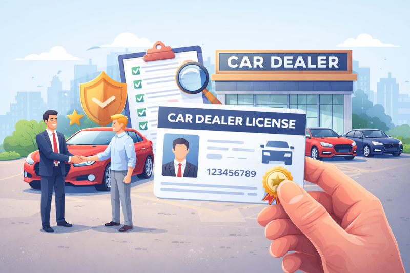 Car dealer licence explained for buyers